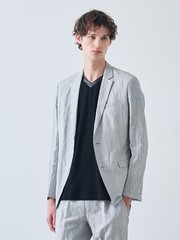 White Mountaineering】 インフィニウム ノーカラージャケット｜OUTLET