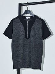ミックスジャガード 半袖 Tシャツ｜5351POUR LES HOMMES / 5351プール