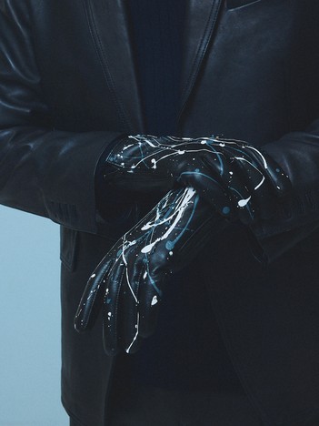 ペインティング レザーグローブ / 手袋