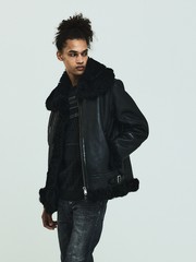 25A/W】B-3 ムートン ライダース｜5351POUR LES HOMMES / 5351プール・オム