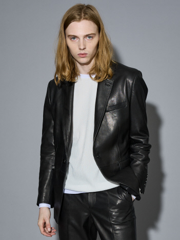 5351POUR LES HOMMES - 【25AW/セットアップ対応】テーラード レザージャケット【予約】