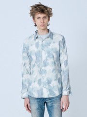 フラワー柄】長袖 プリント シャツ｜5351POUR LES HOMMES / 5351プール