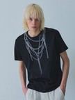 【YArKA×5351】ネックレス プリント 半袖 Tシャツ