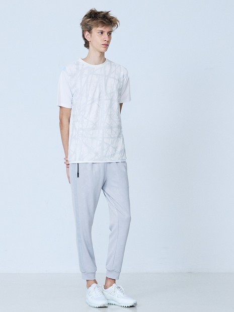 セットアップ対応】リーフ柄 ジョグパンツ｜5351POUR LES HOMMES