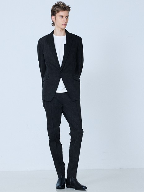 5351プール・オム（5351POUR LES HOMMES）/【セットアップ対応 / ストレッチ】ピークラペル デニムジャケット セットアップ対応】ピークドラペル デニム ジャケット【予約