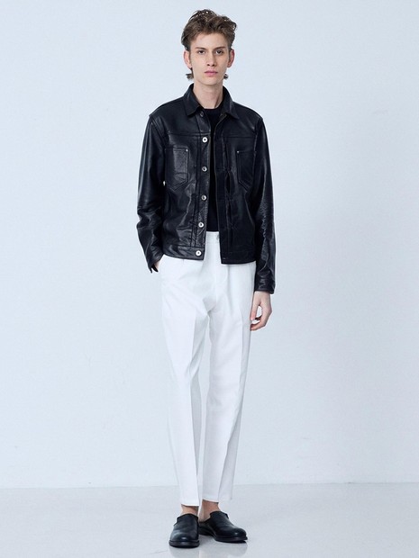 ラムレザー】Gジャン/ジャケット｜5351POUR LES HOMMES / 5351プール・オム