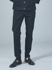 セットアップ対応】プリーツ ベルベット フレア スラックスパンツ