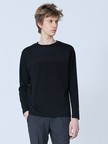 【3素材コンビ】コンビネーション 長袖 Tシャツ