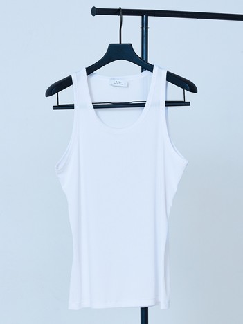 リブ タンクトップ