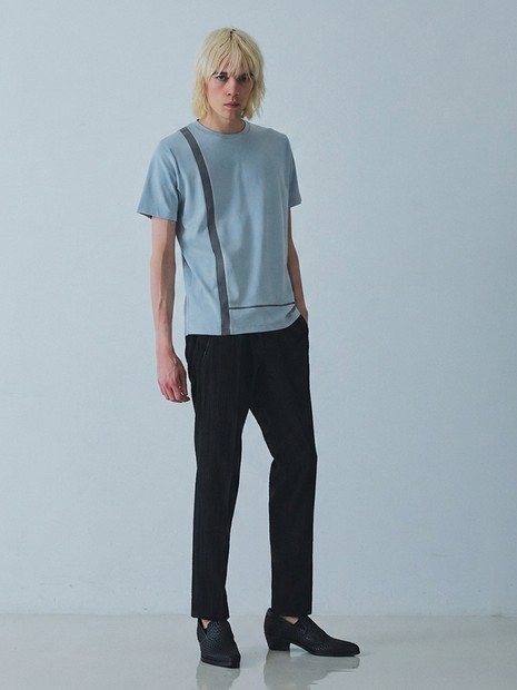 【Wide L-Line】半袖Tシャツ