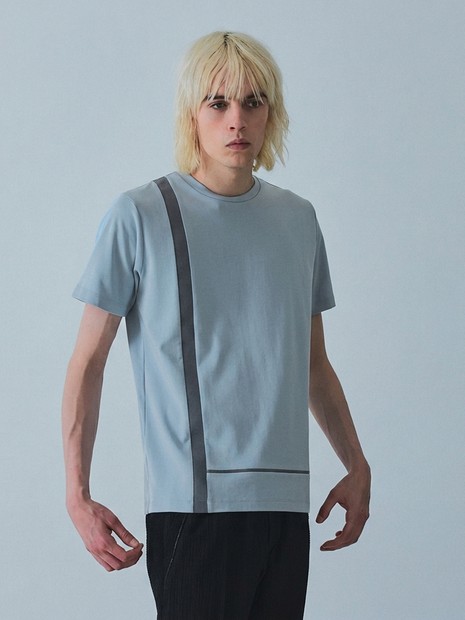 Wide L-Line】半袖Tシャツ｜5351POUR LES HOMMES / 5351プール・オム