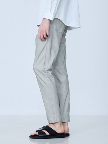 【ハイストレッチ】ツイル テーパード スキニー パンツ