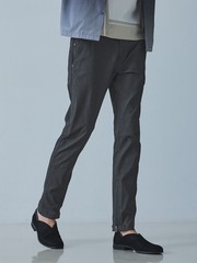 セットアップ対応/FLEX PANTS】カラミ織り ストレッチ メッシュ パンツ