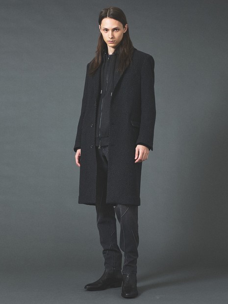 5351 Pour Les Hommes ダブルブレストチェスターコート チェスター