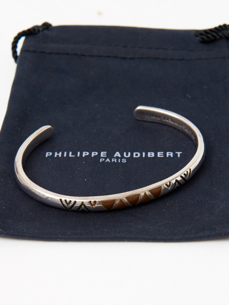 Philippeaudibert ブラウンストーン バングル Outlet Men S アウトレット