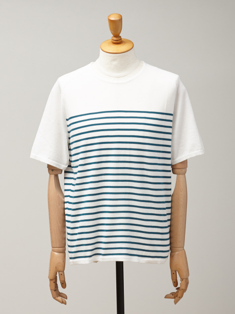 ボーダーニットTシャツ