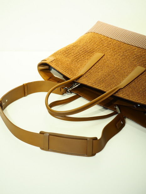 ZANELLATO(M) DUO M+/ ラフィアBAG