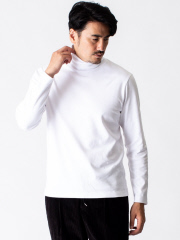 スムースタートルネック 長袖tシャツ Outlet Men S アウトレット