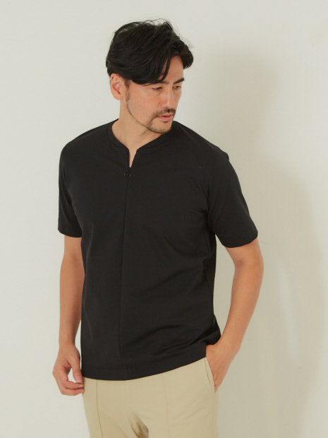 ファイバーポンチ ファスナーTシャツ