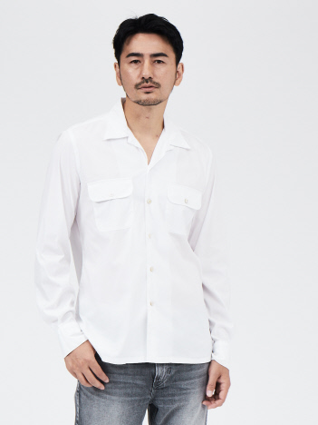 Finamore EXCLUSIVE ホワイトシャツ