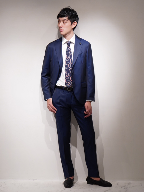 LARDINI JR0823AQ/C54402 セットアップ スーツ