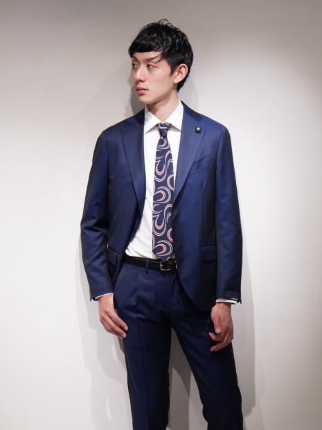 LARDINI JR0823AQ/C54402 セットアップ スーツ