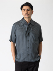 アウトレット (メンズ)
イタリア PRINT 半袖 オープンカラーシャツ