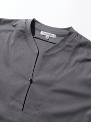 デザインワークス (メンズ)
【スキッパー】スタンド ドレス 半袖 Tシャツ