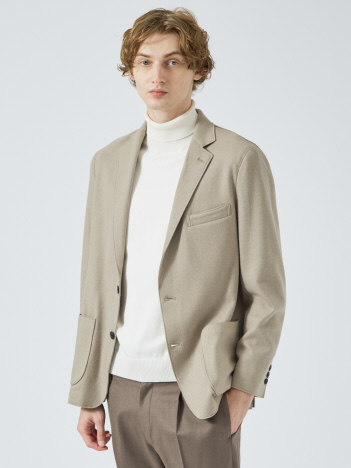 OUTLET (MEN'S) - 断ち切り縫製 ウールジャケット