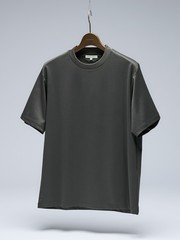 TAION / タイオン】 NON DOWN BASIC JERSEY FABLIC HALF SLEEVE POLO