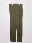 Fumiya Hirano BURLINGTON ウールモヘヤ トラウザーズ Fumiya Hirano THE TROUSERS】Burlington 2プリーツ トラウザーズ