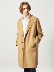 梳毛リバー バルカラー コート｜DESIGNWORKS (MEN'S) / デザインワークス