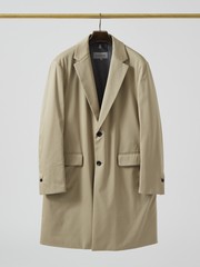 軽量/ストレッチ】中綿 シャンブレー チェスターコート｜OUTLET (MEN'S