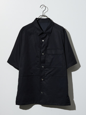 DESIGNWORKS (MEN'S) - 【セットアップ対応】フィブリル パッチワーク 半袖シャツ