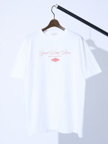【good Day Beer】プリント Tシャツ