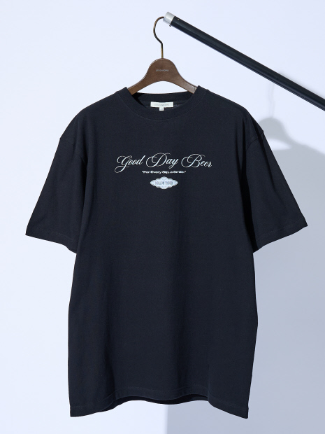 【good Day Beer】プリント Tシャツ
