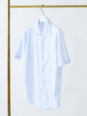 DESIGNWORKS (MEN'S) - ワンピースワイドカラーS/Sシャツ