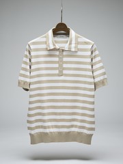 【希少】BARBARIAN ✖️CLUBHAUS ラガーシャツ WHITE BARBARIAN/バーバリアン】クラシック ラガーシャツ-NEW FIT-BOLD