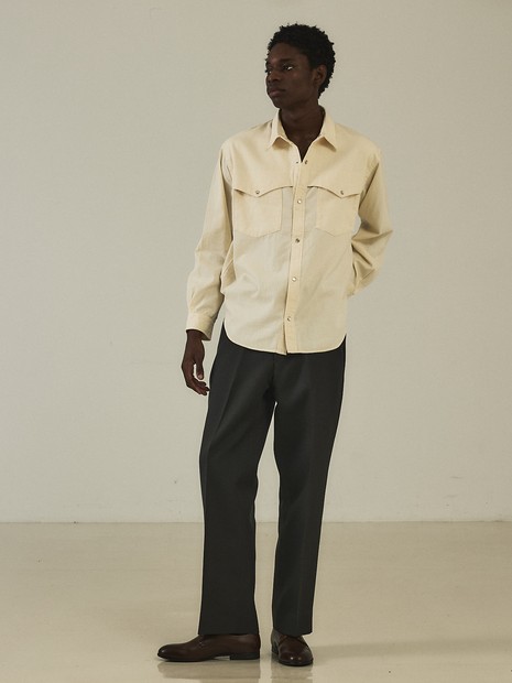 【ライトオンス】ウエスタン デニムシャツ