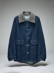 デタッチャブルカラー デニムブルゾン/ジャケット｜DESIGNWORKS (MEN'S