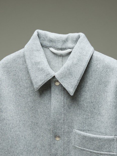 Super110's フレンチ カバーオール / リバー仕立て｜DESIGNWORKS