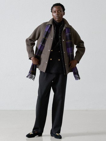 ウールリバー チョアジャケット / SUPER110s WOOL REVER CHORE JK