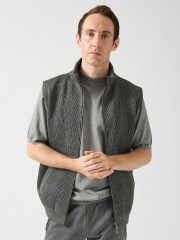 DESIGNWORKS (MEN'S) - 【セットアップ対応】ミラノリブ ドライバーズベスト【予約】
