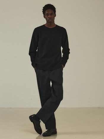 【ハイパーストレッチ】ホールガーメント アスレチック クルーネックスウェット