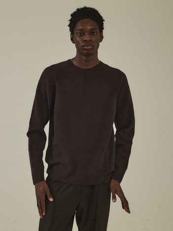 【ハイパーストレッチ】ホールガーメント アスレチック クルーネックスウェット