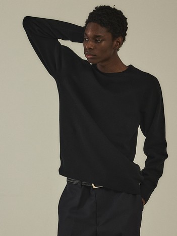 【ハイパーストレッチ】ホールガーメント アスレチック クルーネックスウェット