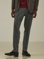 ◆ERMENEGILDO ZEGNA スラックス W102 L78 美品 カーキ系 キングサイズ エルメネジルドゼニア セットアップ対応 Ermenegildo Zegna トラベラー スラックスパンツ