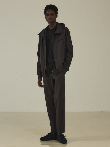 【セットアップ対応】ストレッチナイロン アクティブパンツ