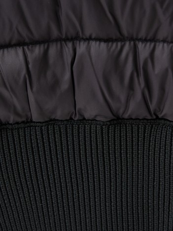ニットコンビ ダウンフード タフタ ブルゾン｜DESIGNWORKS (MEN'S