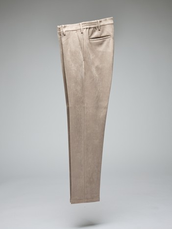 【セットアップ対応】ストレッチスエード スラックス / トラウザーズ